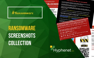 Ransomware Screenshot Collection – Ransomware Examples